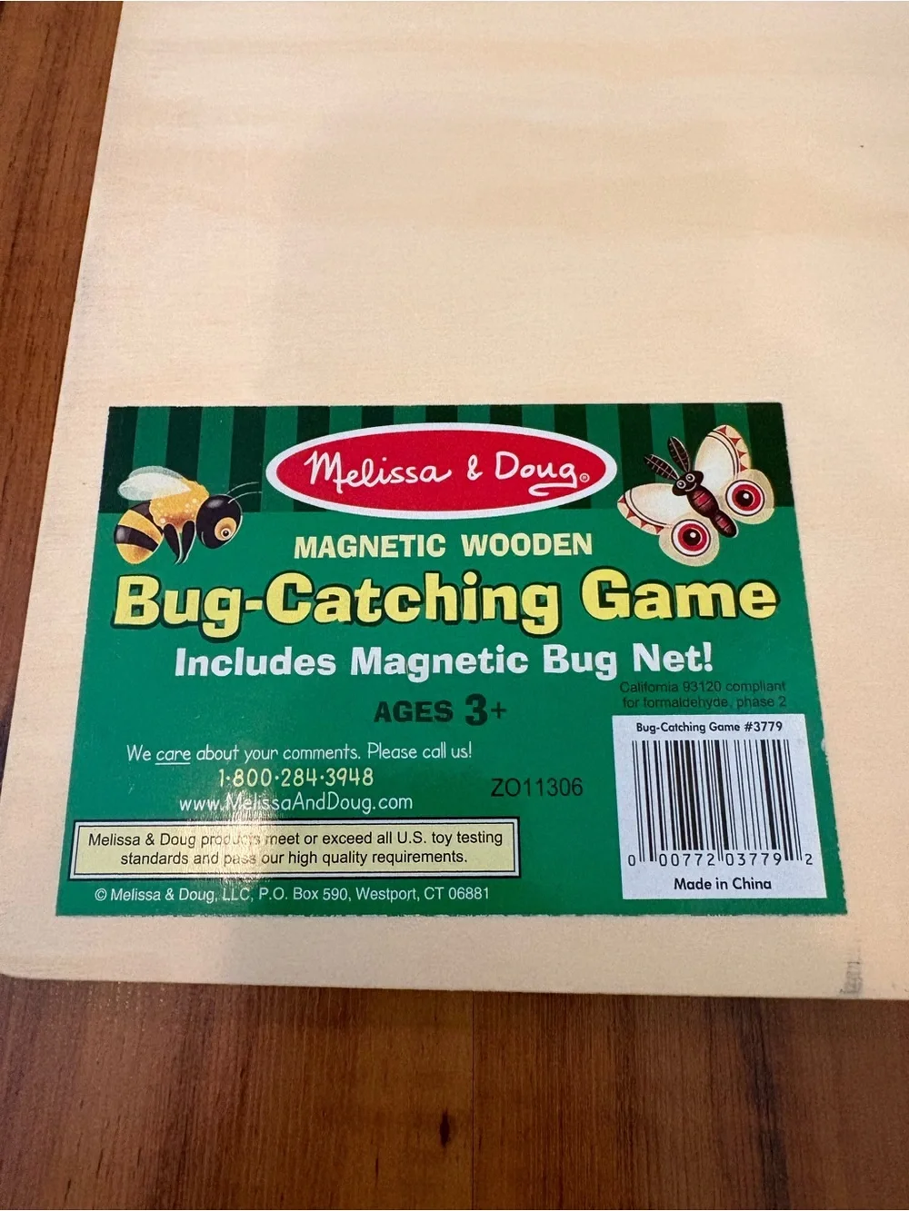 Melissa & Doug Magnetic Bug-Catching Game